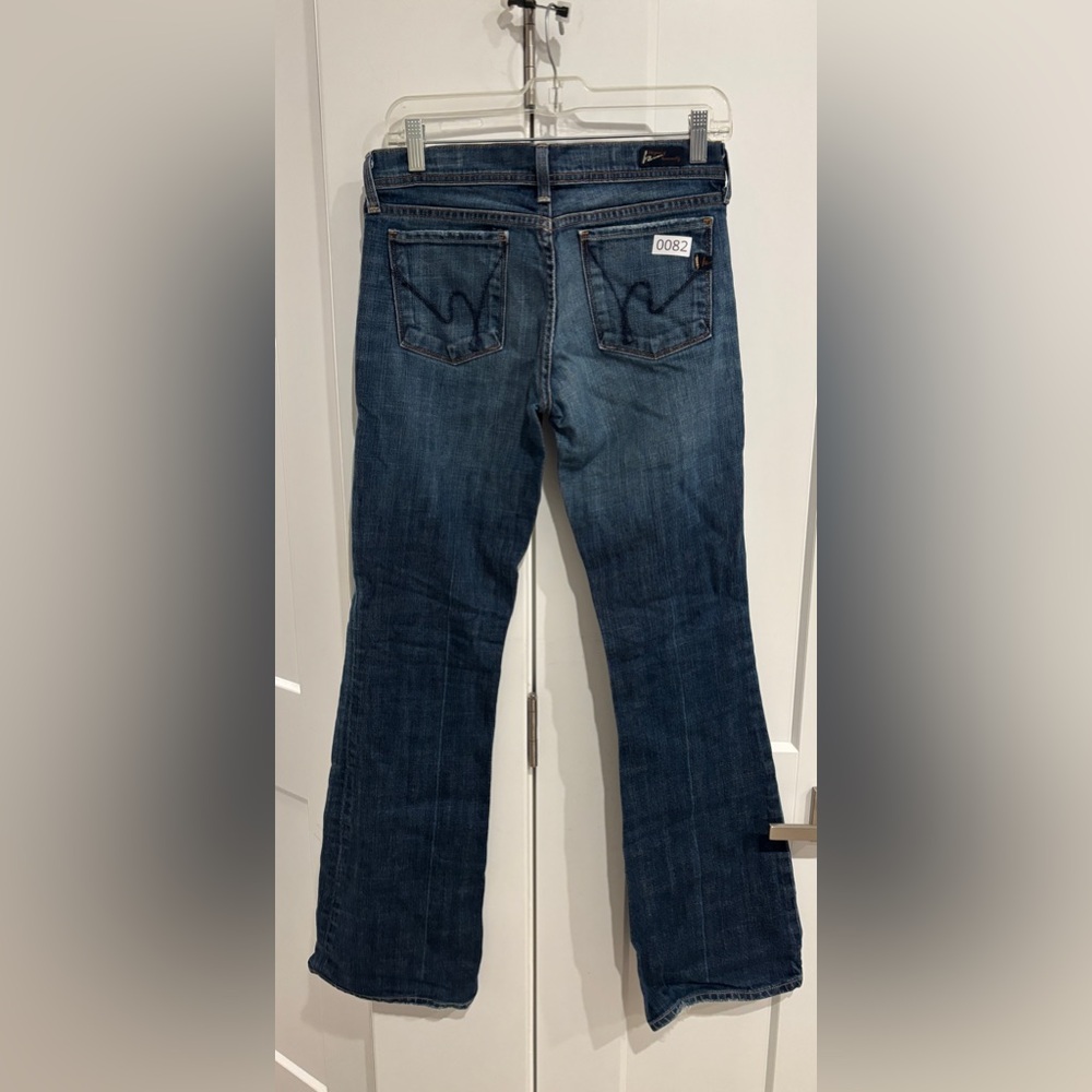 Citizens Of Humanity Dark Blue Ingrid Flare Jeans. Size 28 - Picture 12 of 13